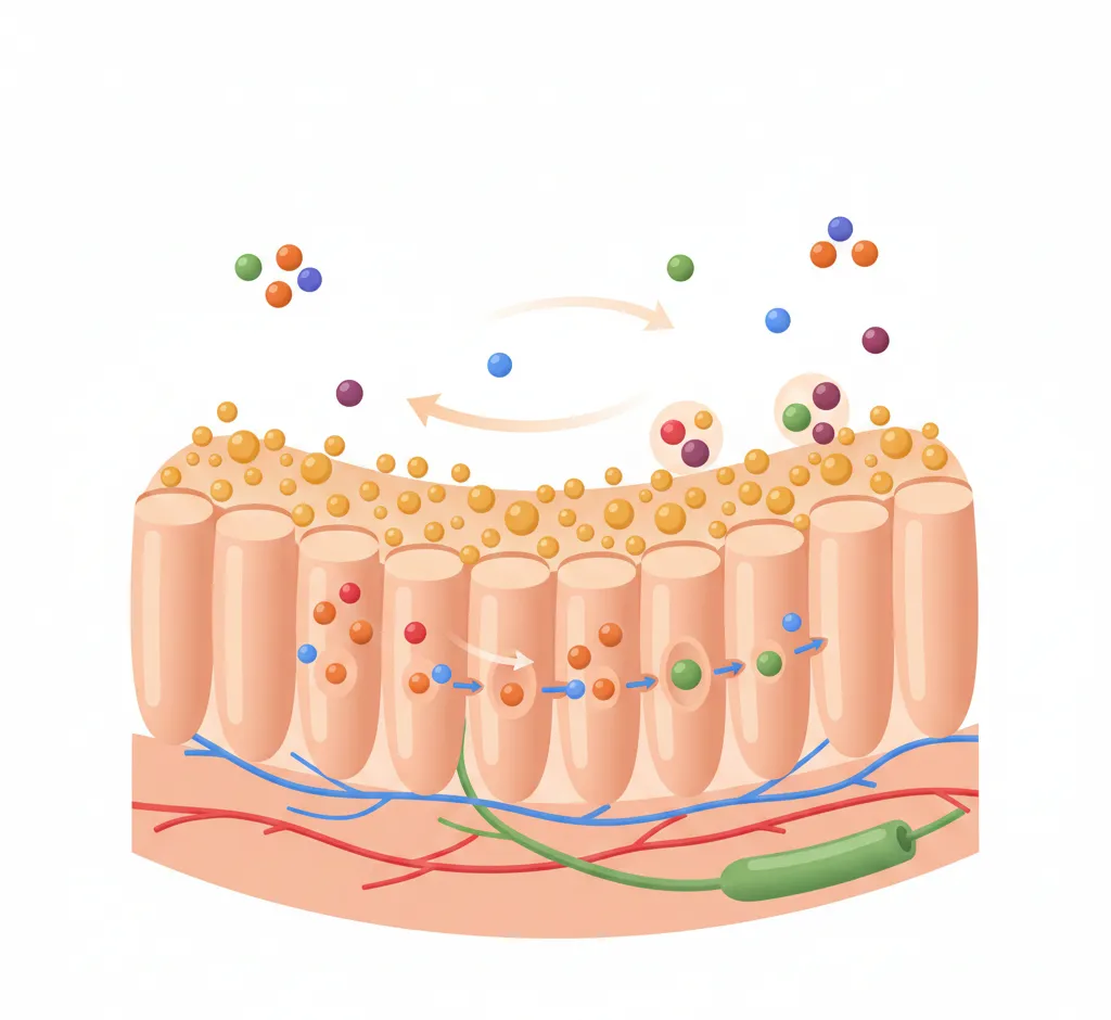 Absorción pasiva de vitaminas: qué es, cómo funciona y por qué importa para tu salud