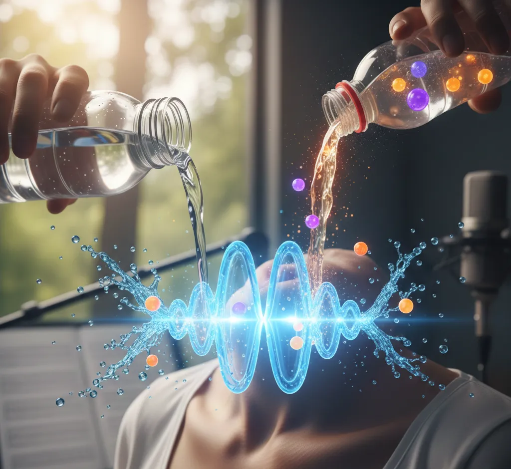 Agua y electrolitos: la clave para hidratar la voz ronca y proteger tus cuerdas vocales