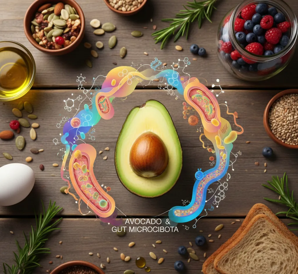 Aguacate y microbiota intestinal: beneficios, nutrientes y cómo integrarlo en tu dieta