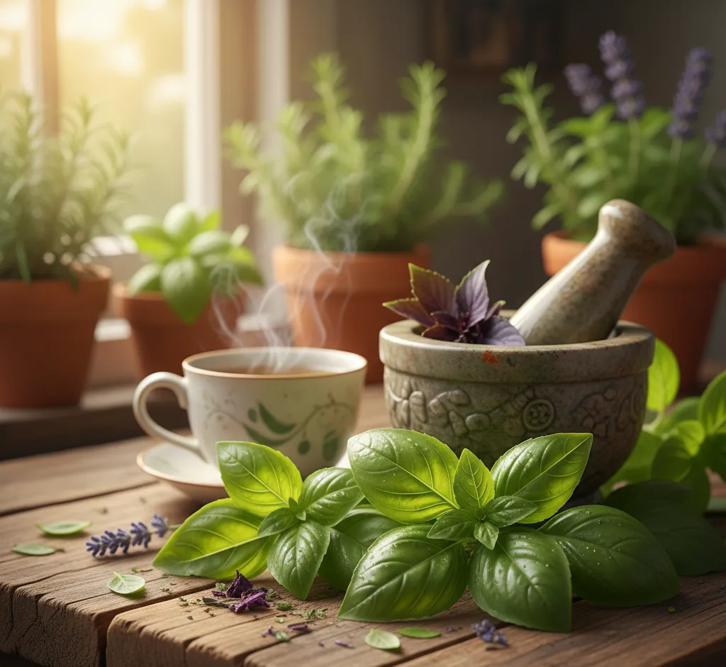 Albahaca: El Aliado Natural contra el Estrés Oxidativo y la Inflamación Crónica