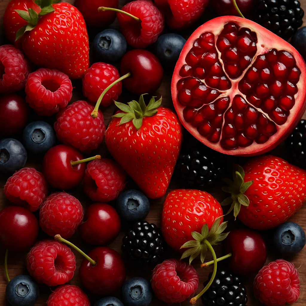 Beneficios de las frutas rojas: salud, belleza y vitalidad en cada bocado