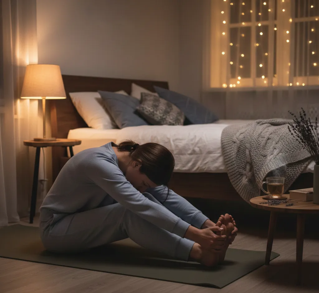Beneficios de las rutinas de estiramientos nocturnas para dormir mejor y vivir con menos estrés