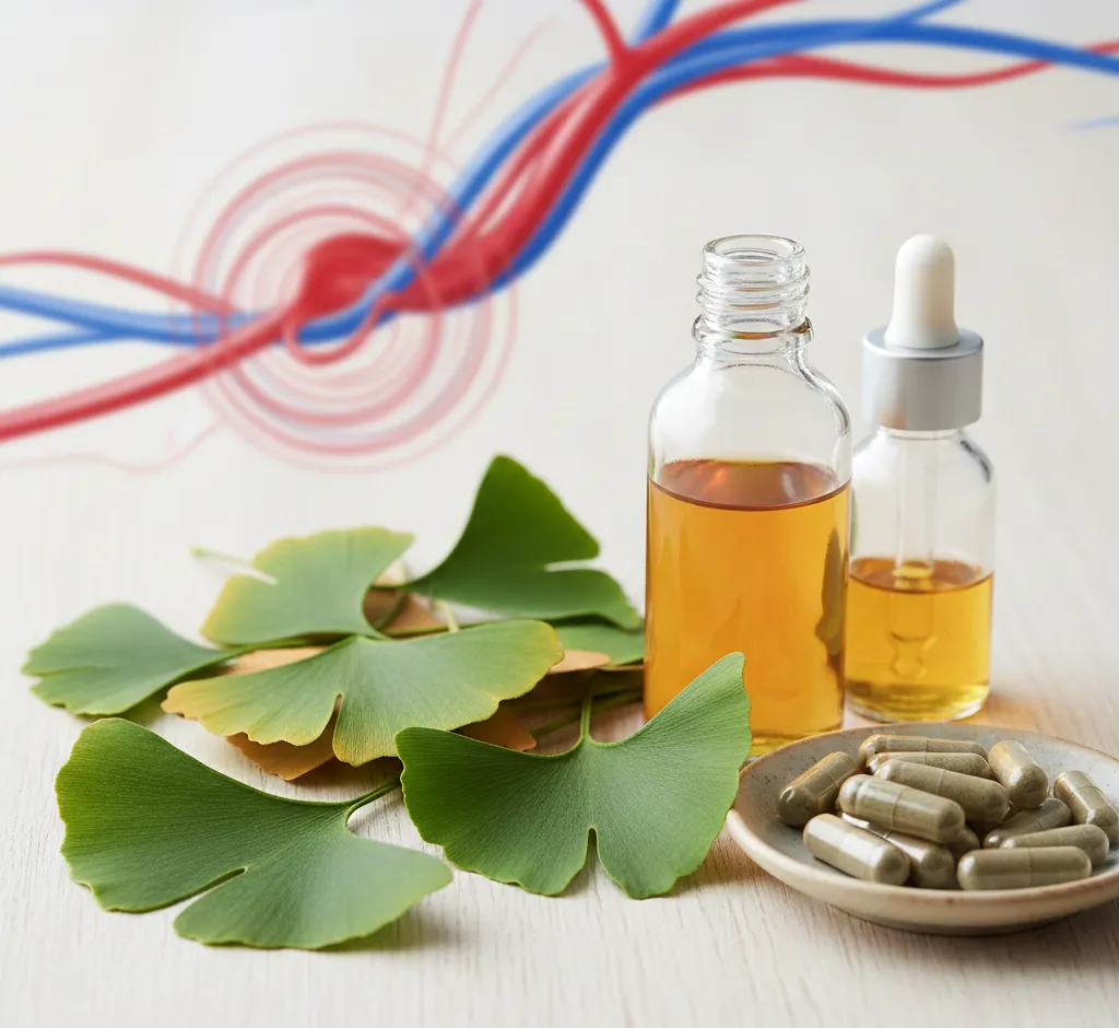 Beneficios del ginkgo biloba para la circulación: cómo mejora la salud vascular
