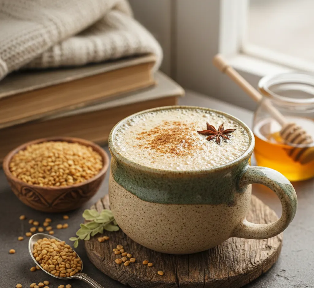 Beneficios del té de fenogreco con leche: propiedades, usos y cómo prepararlo