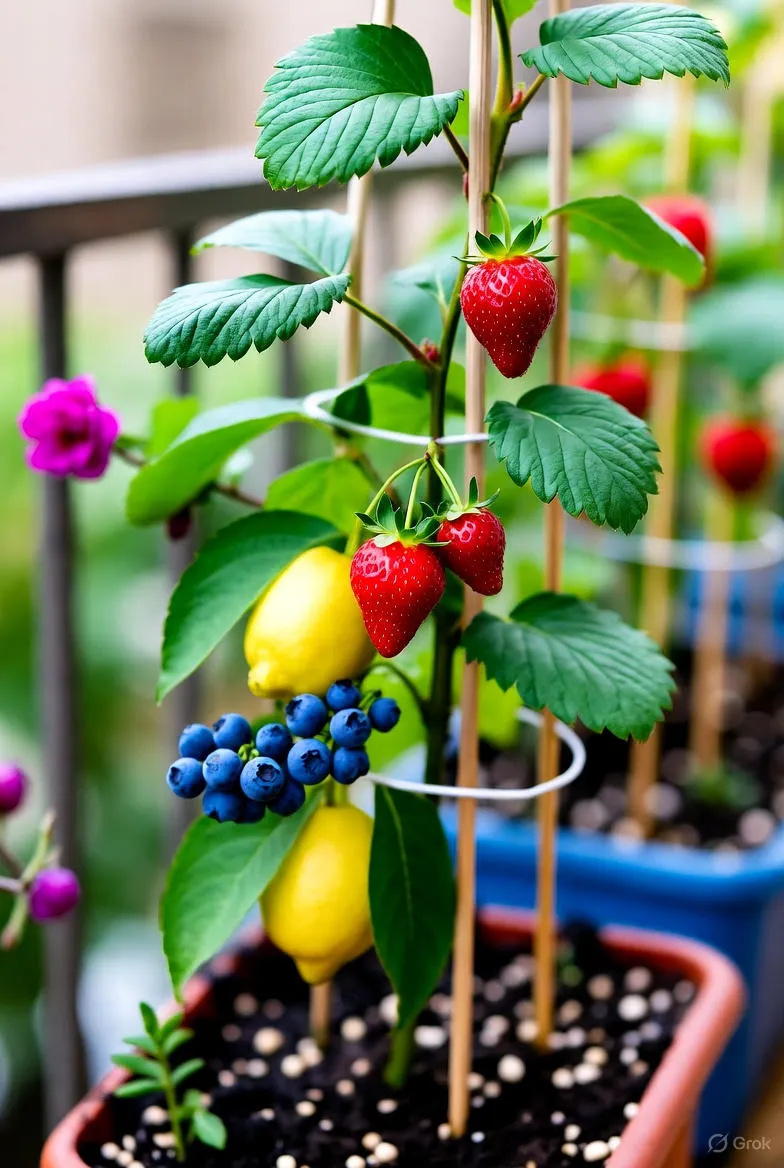 Cómo Cultivar Frutas en Espacios Pequeños: Guía Completa para Principiantes