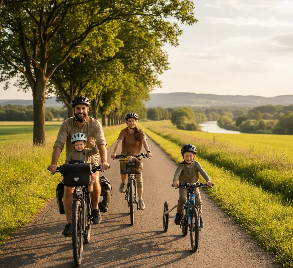 Cómo elegir la bicicleta perfecta para cicloturismo en familia