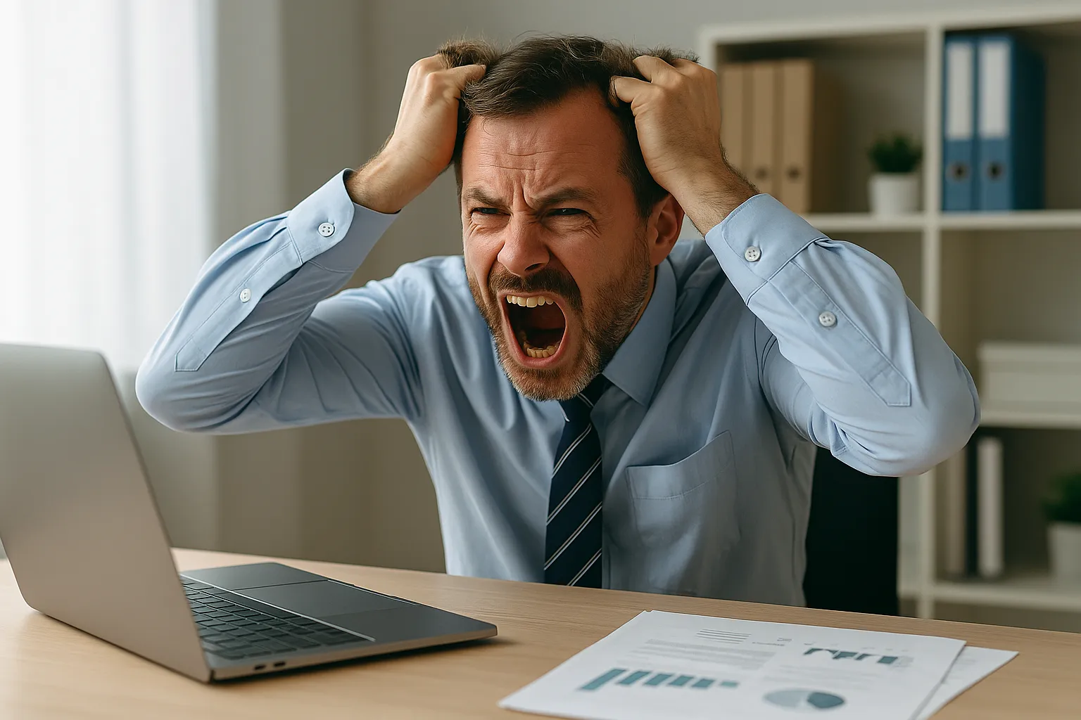 Cómo la ira afecta la productividad en el trabajo y en la vida diaria