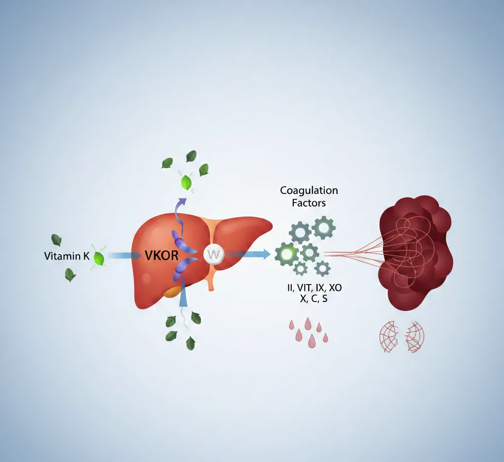 ¿Cómo la warfarina bloquea la vitamina K? Mecanismo, consecuencias y recomendaciones