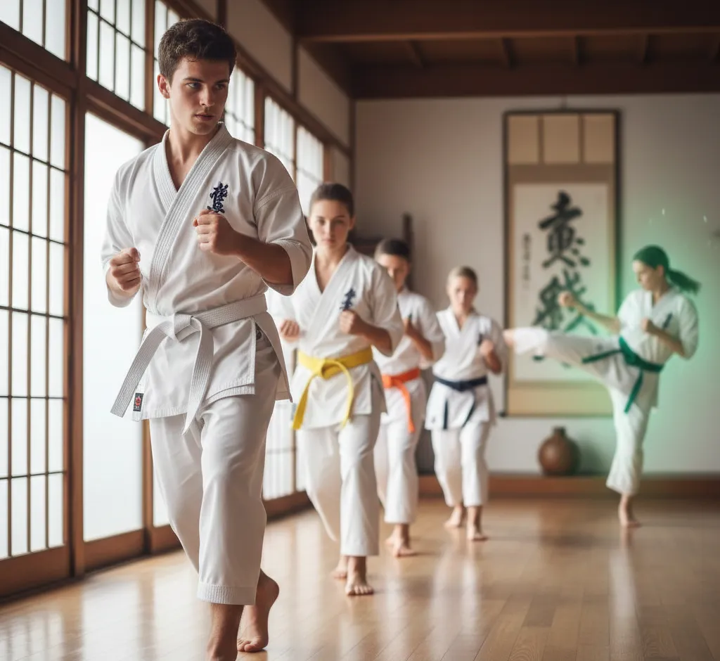 Cómo progresar del cinturón blanco al verde en artes marciales