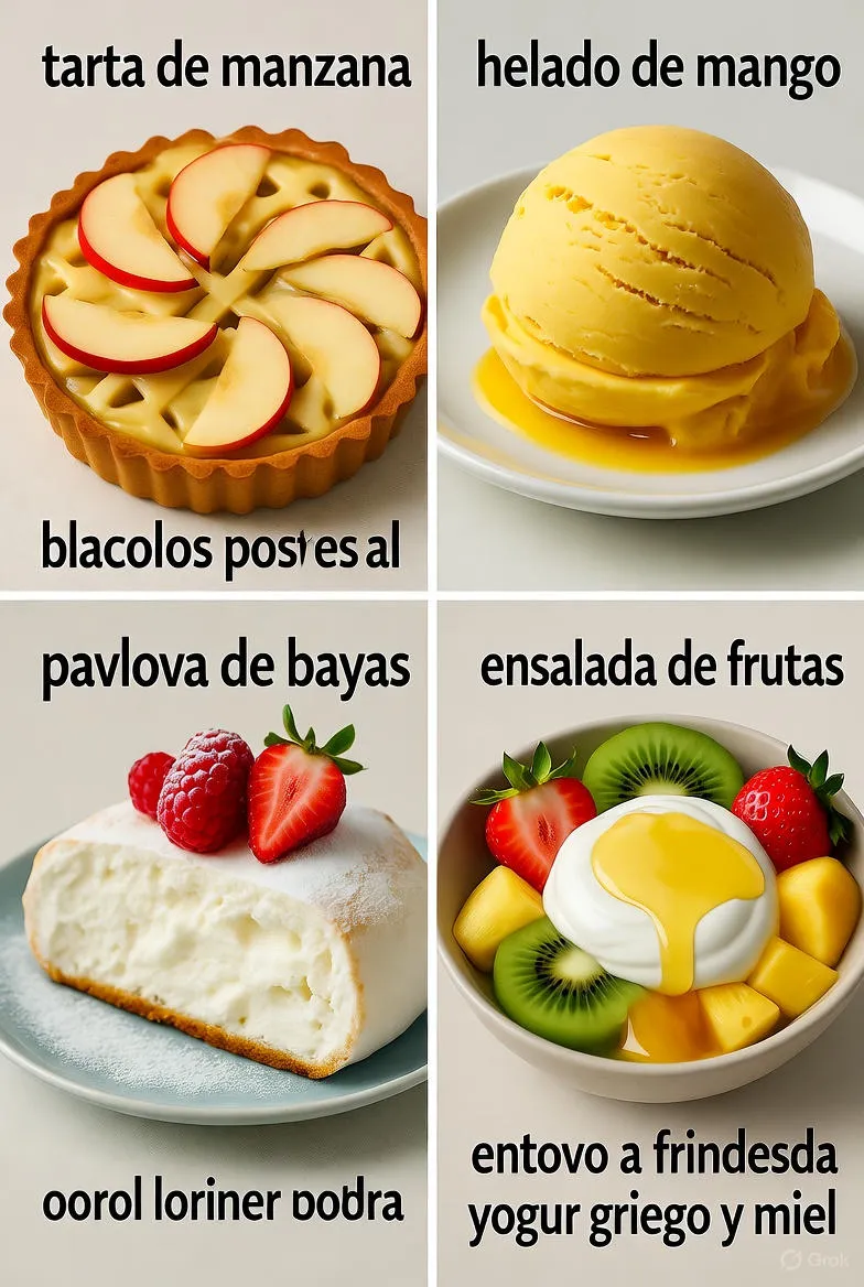Deliciosas Recetas de Postres con Frutas: Fáciles, Saludables y Refrescantes