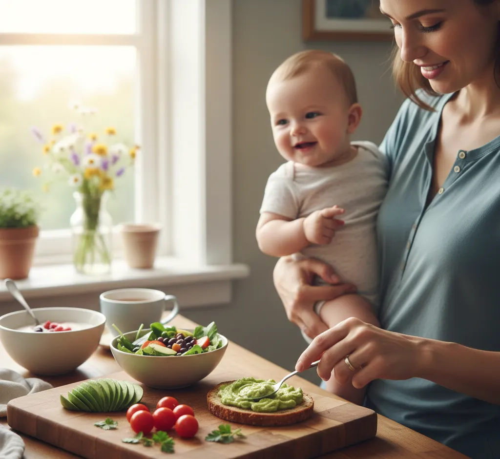 El aguacate en la dieta postparto: beneficios, mitos y formas seguras de incorporarlo