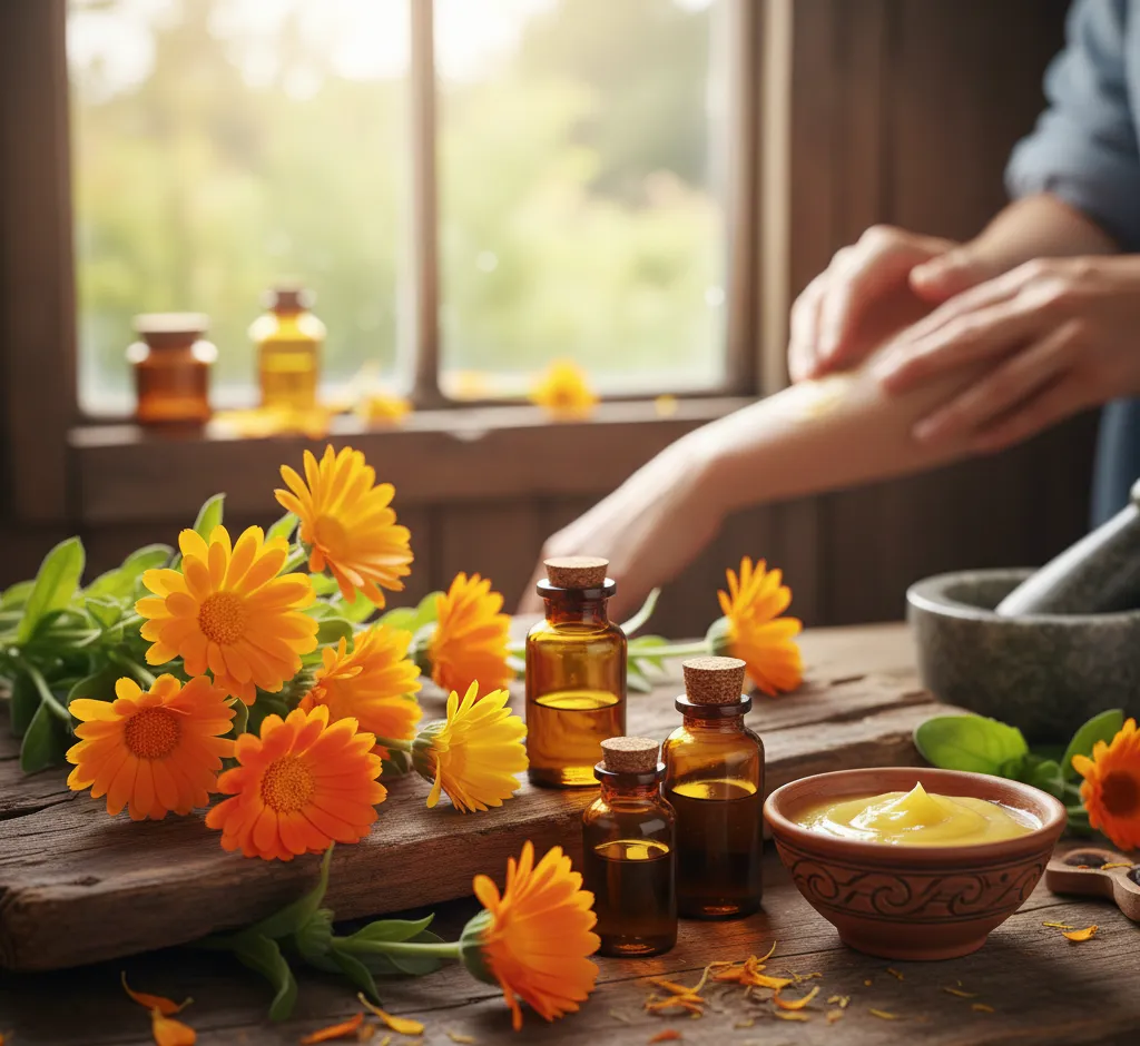 El Poder Curativo de la Caléndula: Un Aliado Natural en el Proceso de Cicatrización