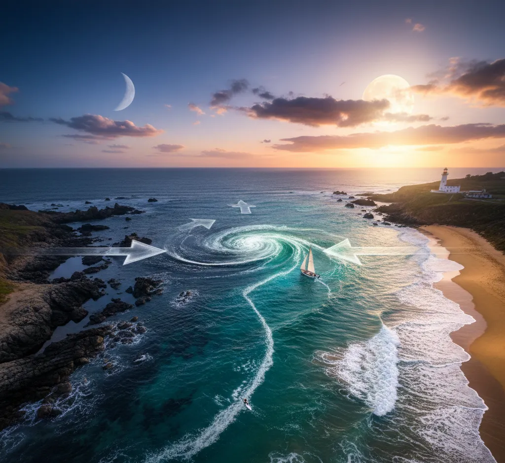 Guía completa para entender las corrientes y mareas del mar