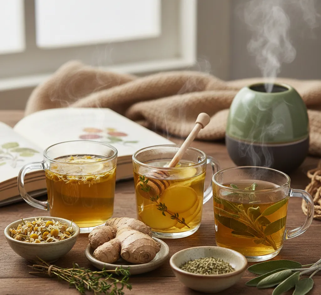Infusiones naturales para aliviar la garganta irritada: guía completa y segura