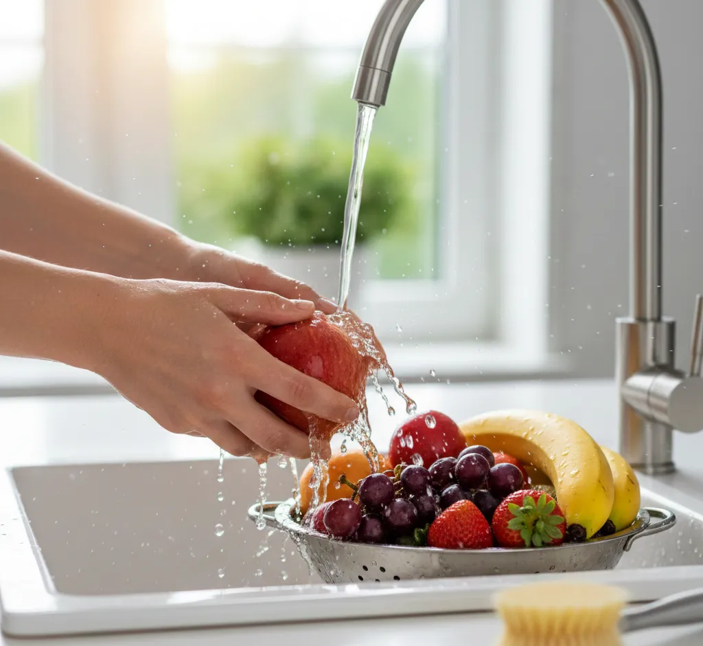 Lavado de frutas: la clave para evitar bacterias y proteger tu salud