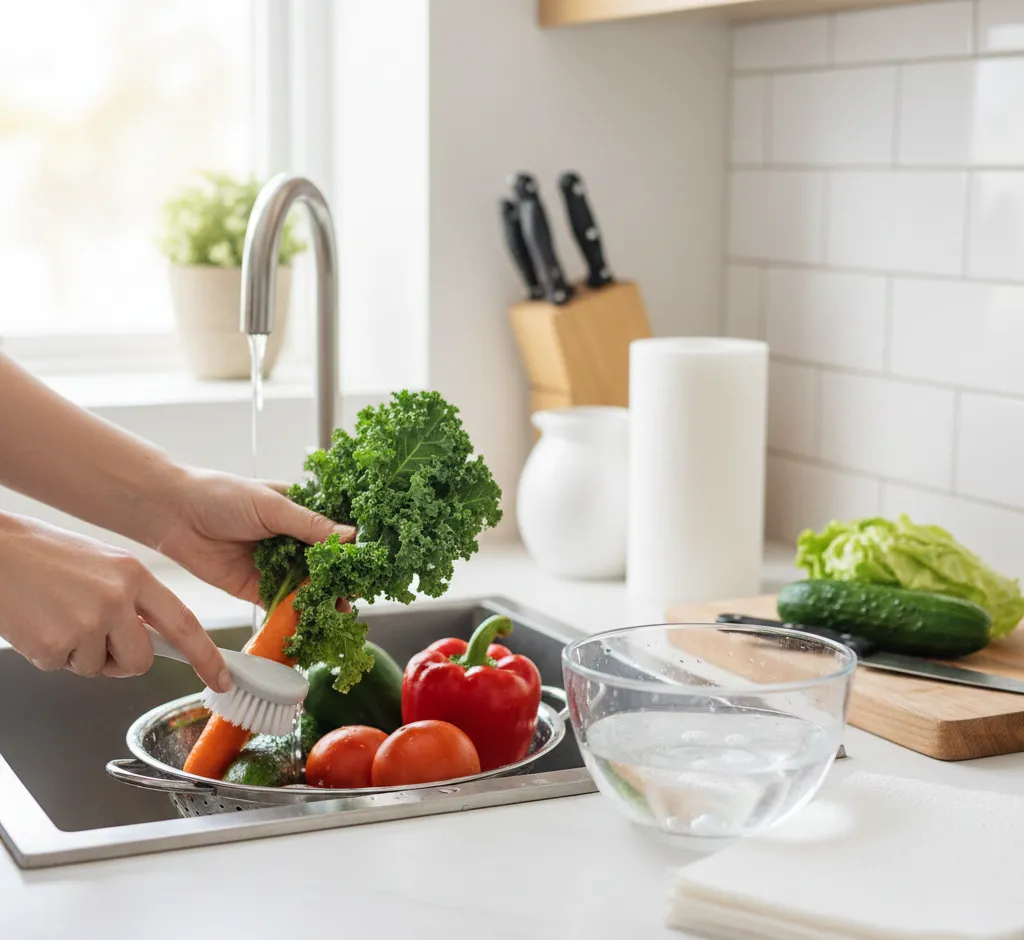 Lavado de vegetales: la clave para evitar hongos y cuidar tu salud