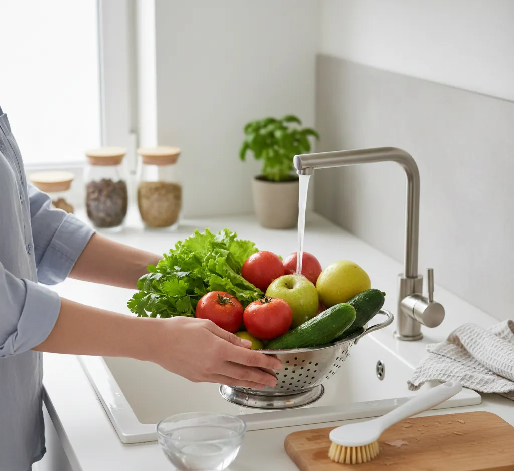 Lavado de vegetales: la clave para prevenir la salmonela en tu cocina