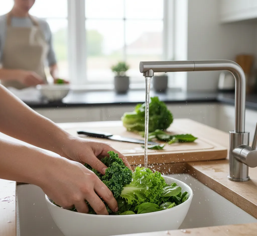 Lavado de verduras: una barrera clave frente a Campylobacter