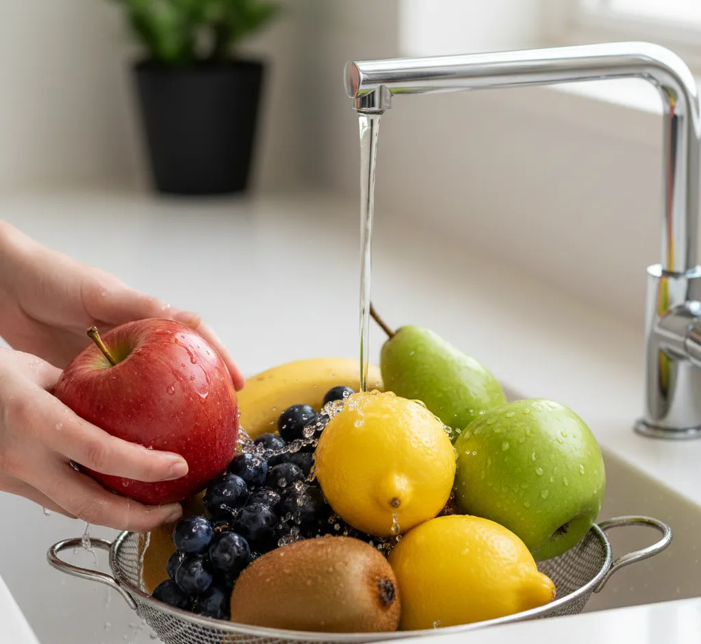 Limpieza de frutas: cómo reducir riesgos para tu salud de forma efectiva