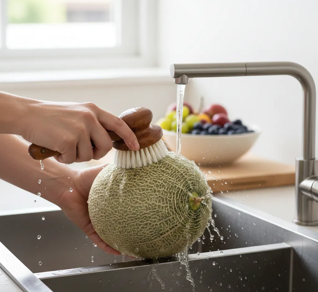 Más Allá de la Pulpa Dulce: Por Qué Lavar el Melón Cantalupo es un Acto de Seguridad Alimentaria Esencial