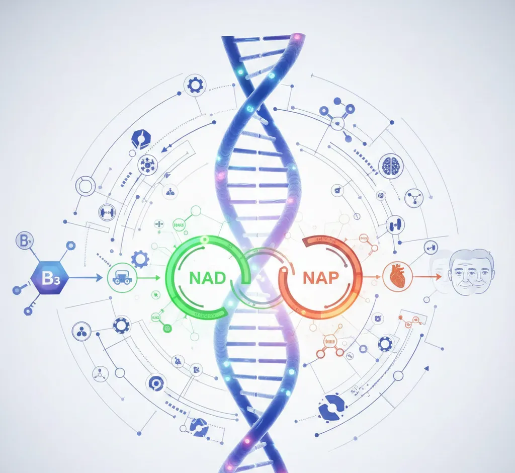 Niacina y síntesis de NAD: funciones, metabolismo y aplicaciones clínicas