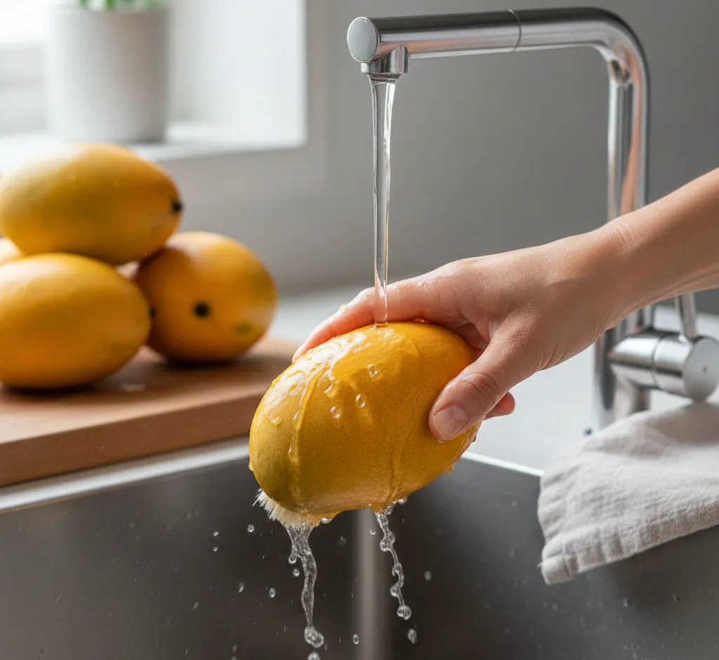 Por qué es importante limpiar los mangos maduros antes de consumirlos
