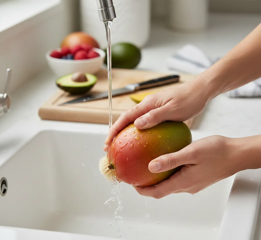 Por qué limpiar mangos es clave para tu salud, sabor y seguridad alimentaria