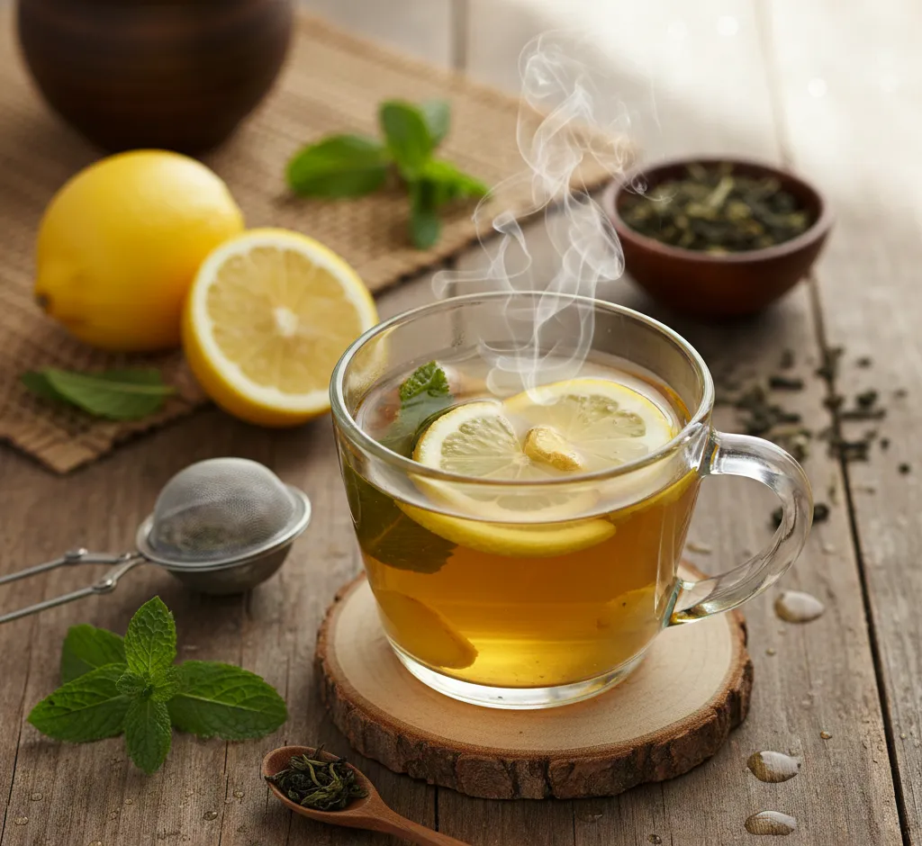 Propiedades del té de limón para detox: beneficios, cómo tomarlo y precauciones