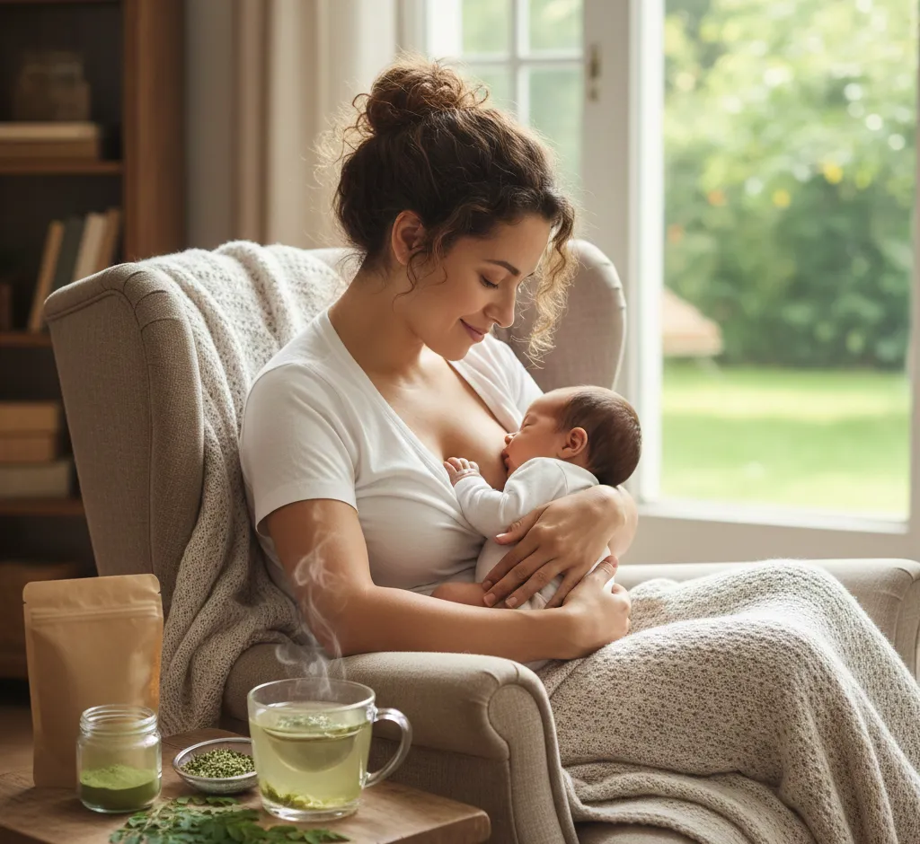 Propiedades del té de moringa en la lactancia: beneficios, seguridad y cómo tomarlo