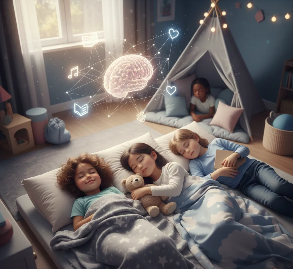 Sueño en niños y desarrollo del cerebro: la base invisible del aprendizaje y la salud emocional
