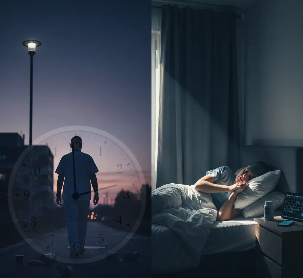 Sueño en turnos nocturnos: riesgos ocultos y cómo proteger tu salud