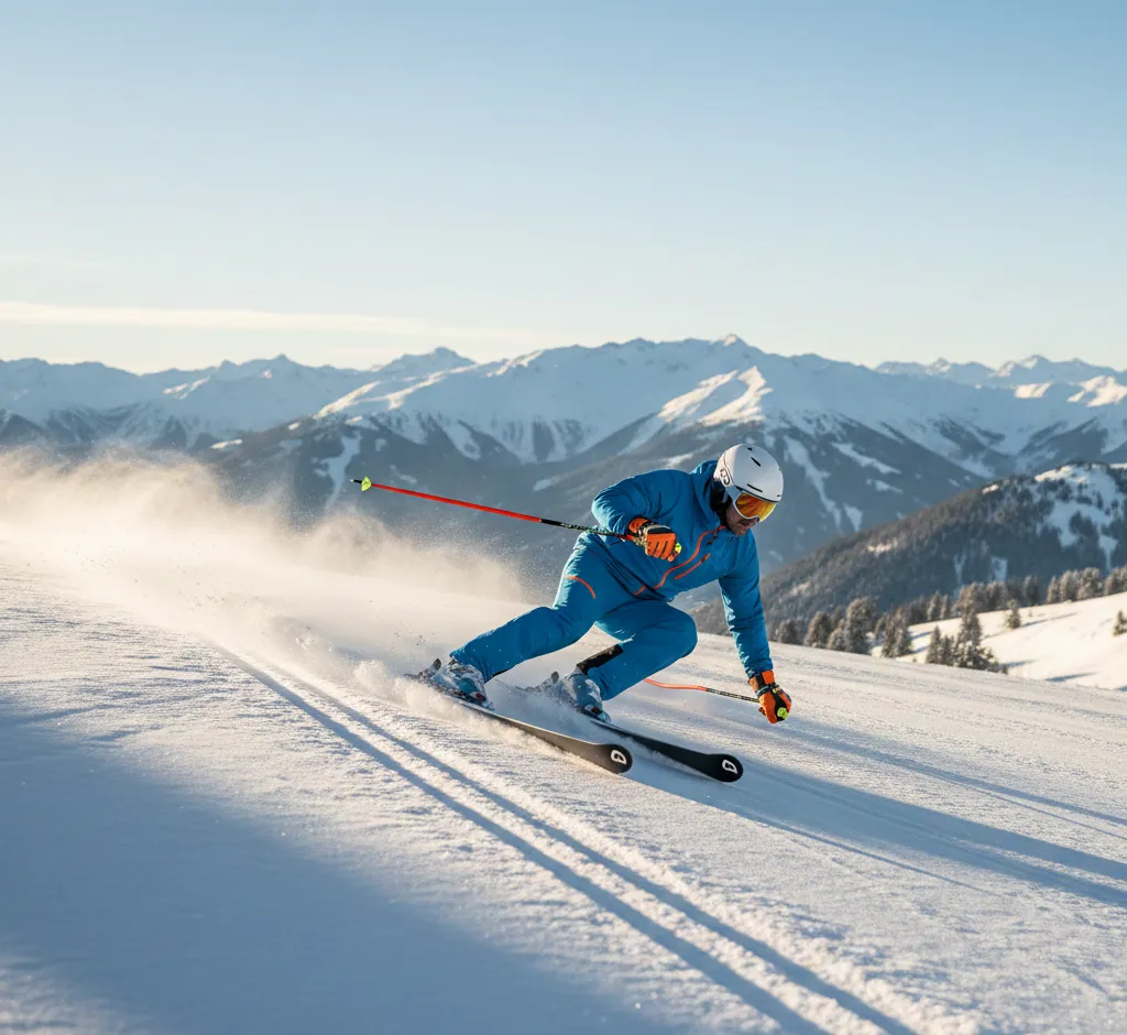 Técnicas de giro en esquí alpino: guía completa para mejorar tu control en la nieve