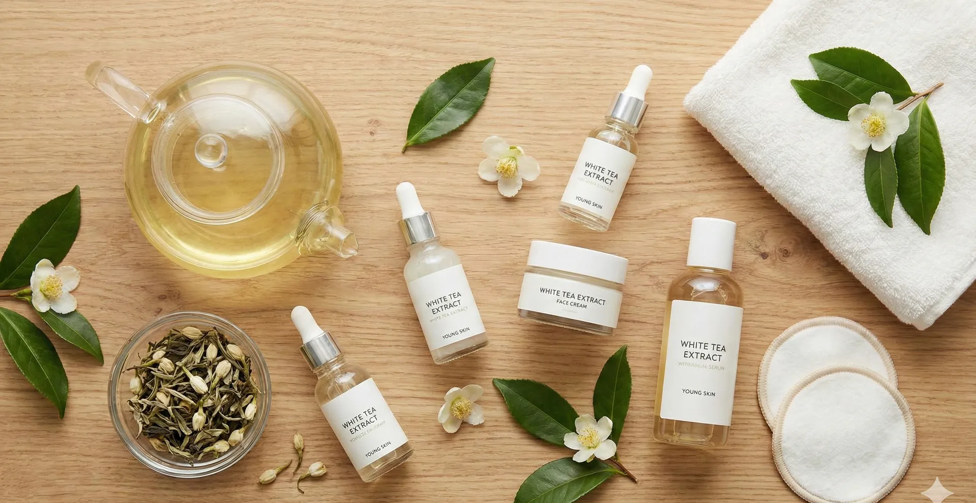 Usos del té blanco en la piel joven: beneficios, rutinas y precauciones