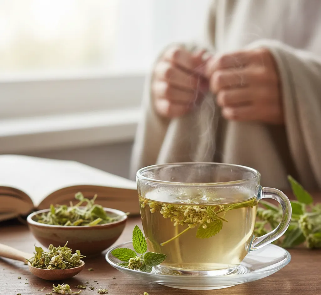 Usos del té de melisa en el herpes: beneficios, preparación y precauciones