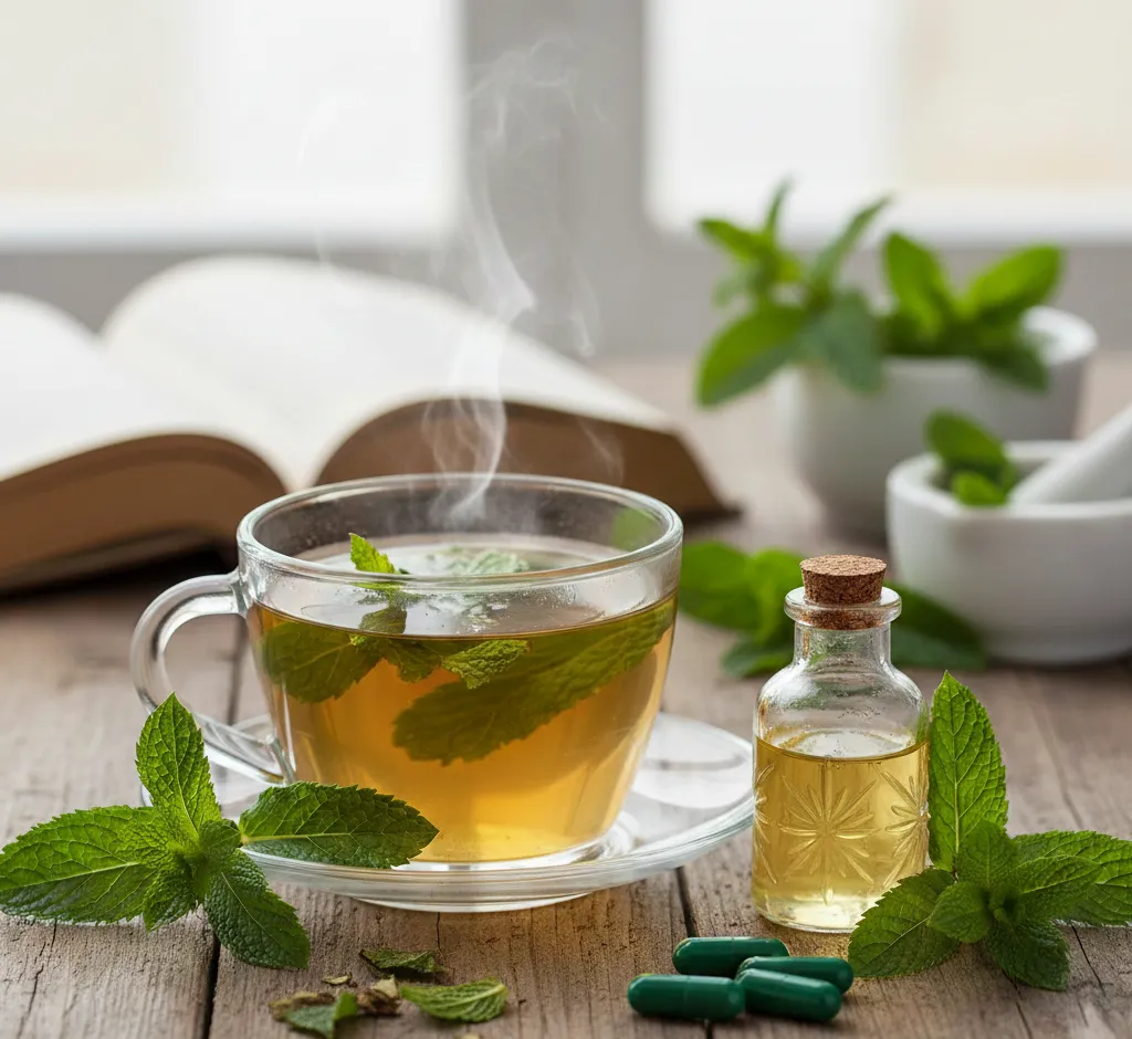 Ventajas de la menta piperita para la digestión: usos, evidencia científica y precauciones